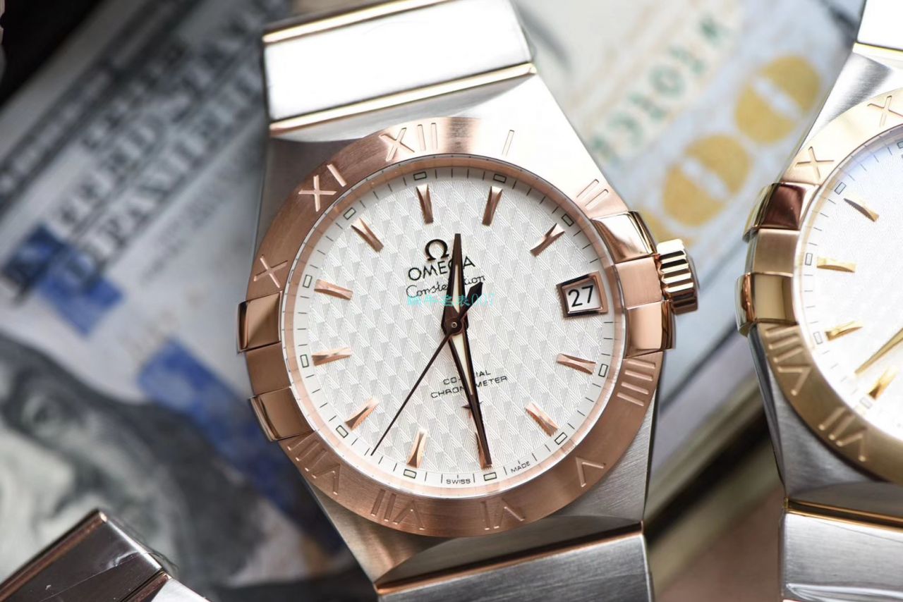 VS Factory OMEGA Constellation 38毫米 top 复刻高仿123.20.38.21.03.001，123.20.38.21.02.006，123.10.38.21.03.001 wrist watch  / M681