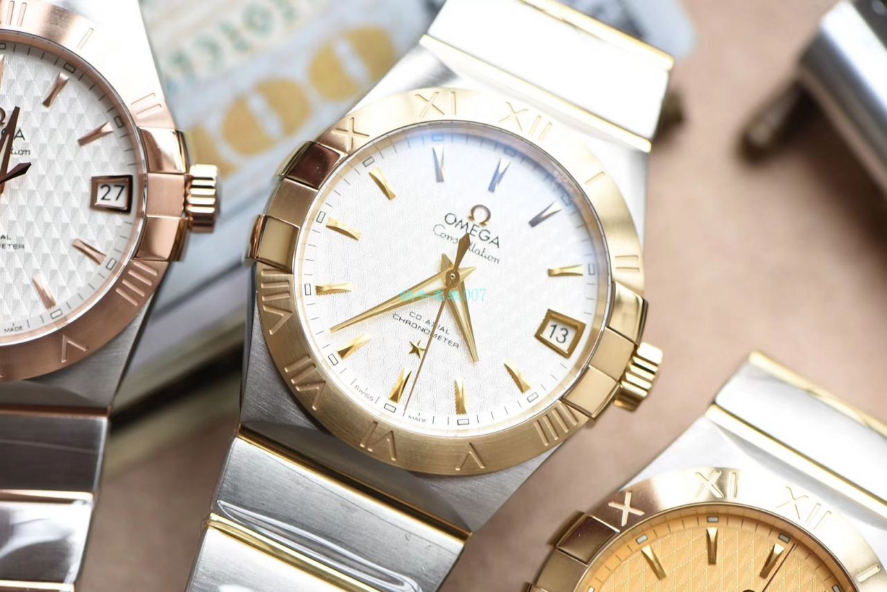 VS Factory OMEGA Constellation 38毫米 top 复刻高仿123.20.38.21.03.001，123.20.38.21.02.006，123.10.38.21.03.001 wrist watch  / M681