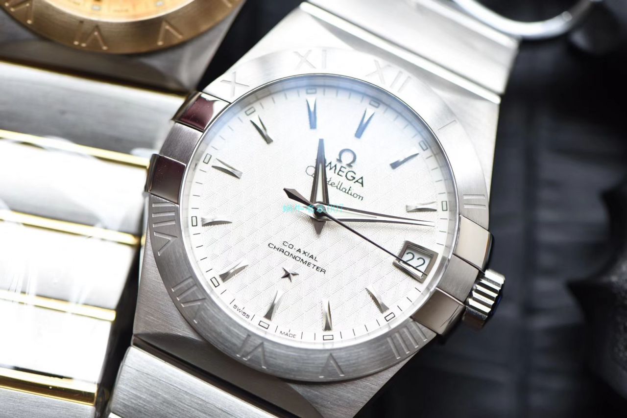 VS Factory OMEGA Constellation 38毫米 top 复刻高仿123.20.38.21.03.001，123.20.38.21.02.006，123.10.38.21.03.001 wrist watch  / M681