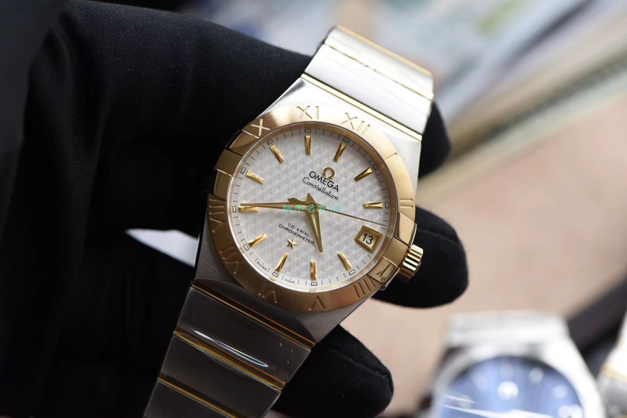 VS Factory OMEGA Constellation 38毫米 top 复刻高仿123.20.38.21.03.001，123.20.38.21.02.006，123.10.38.21.03.001 wrist watch  / M681