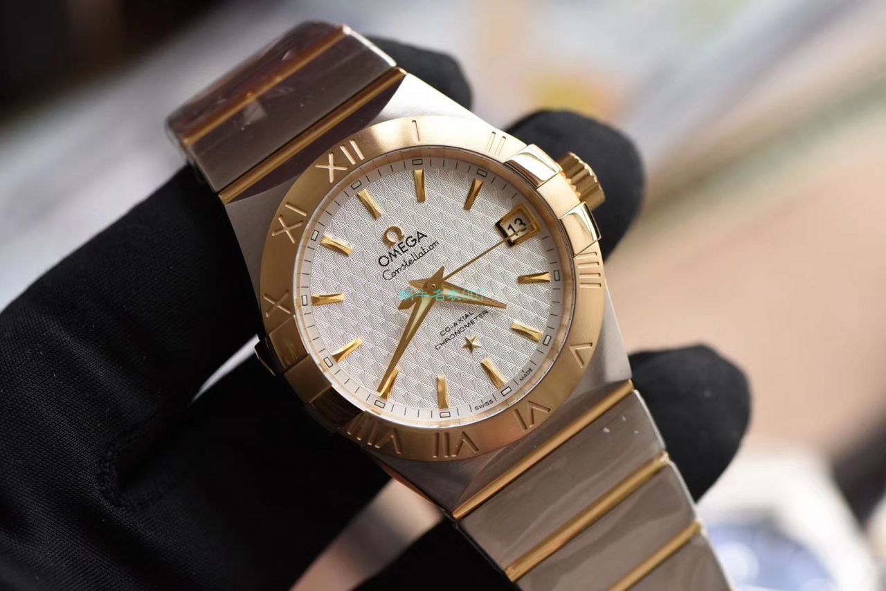 VS Factory OMEGA Constellation 38毫米 top 复刻高仿123.20.38.21.03.001，123.20.38.21.02.006，123.10.38.21.03.001 wrist watch  / M681
