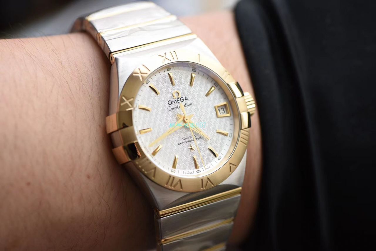 VS Factory OMEGA Constellation 38毫米 top 复刻高仿123.20.38.21.03.001，123.20.38.21.02.006，123.10.38.21.03.001 wrist watch  / M681