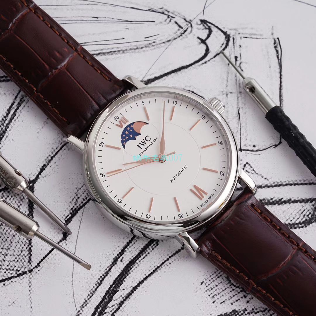 AI Factory  IWC 月相高仿手表柏涛菲诺系列IW459402,IW459401 wrist watch  / WG521