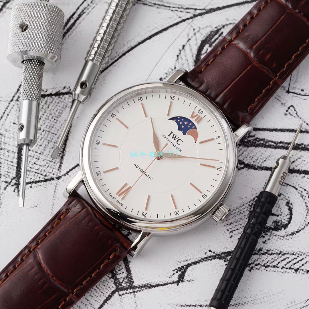 AI Factory  IWC 月相高仿手表柏涛菲诺系列IW459402,IW459401 wrist watch  / WG521