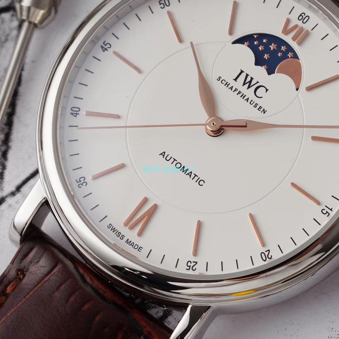 AI Factory  IWC 月相高仿手表柏涛菲诺系列IW459402,IW459401 wrist watch  / WG521