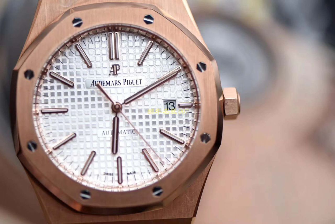  Video analysis JF Factory 复刻APAudemars Piguet 皇家橡树高仿15400OR.OO.1220OR.02 wrist watch  / AP191