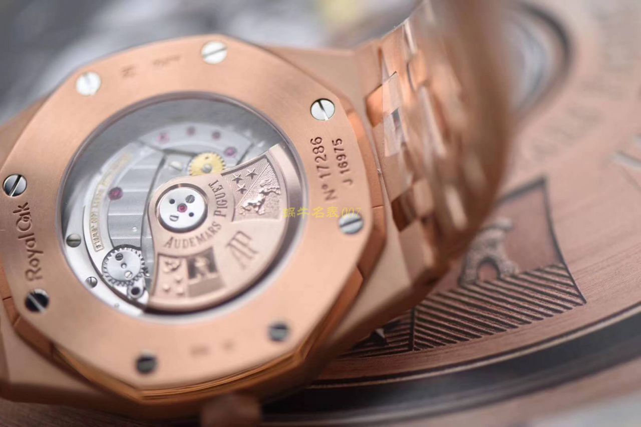  Video analysis JF Factory 复刻APAudemars Piguet 皇家橡树高仿15400OR.OO.1220OR.02 wrist watch  / AP191