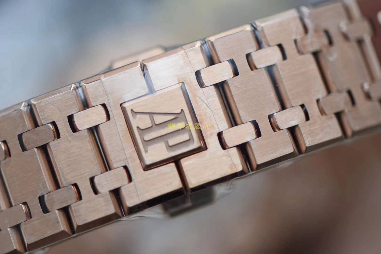  Video analysis JF Factory 复刻APAudemars Piguet 皇家橡树高仿15400OR.OO.1220OR.02 wrist watch  / AP191