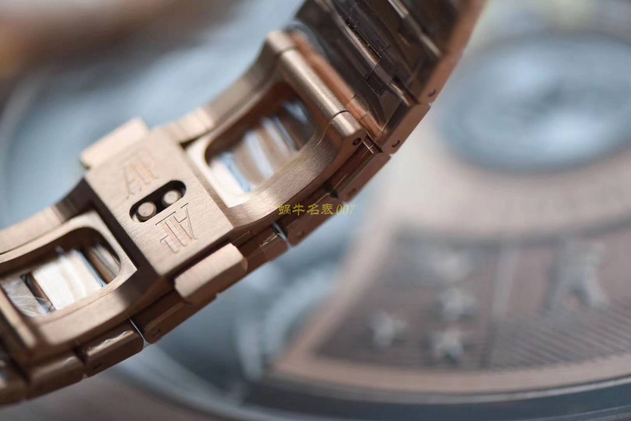  Video analysis JF Factory 复刻APAudemars Piguet 皇家橡树高仿15400OR.OO.1220OR.02 wrist watch  / AP191