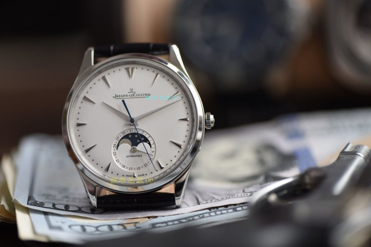 YL Factory 超A高仿手表 Jaeger-LeCoultre 月相大师系列Q1368420一体机版本Jaeger-LeCoultre / JJ170