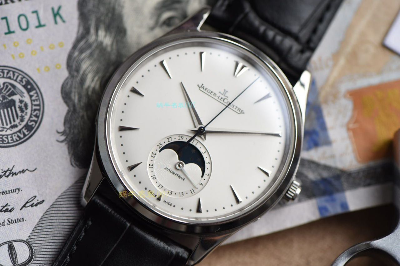 YL Factory 超A高仿手表 Jaeger-LeCoultre 月相大师系列Q1368420一体机版本Jaeger-LeCoultre / JJ170