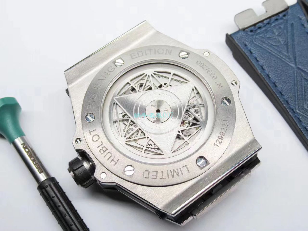 WWF Factory 超A复刻 hublot 高仿刺青BIG BANG系列415.NX.7179.VR.MXM18 wrist watch  / YB079
