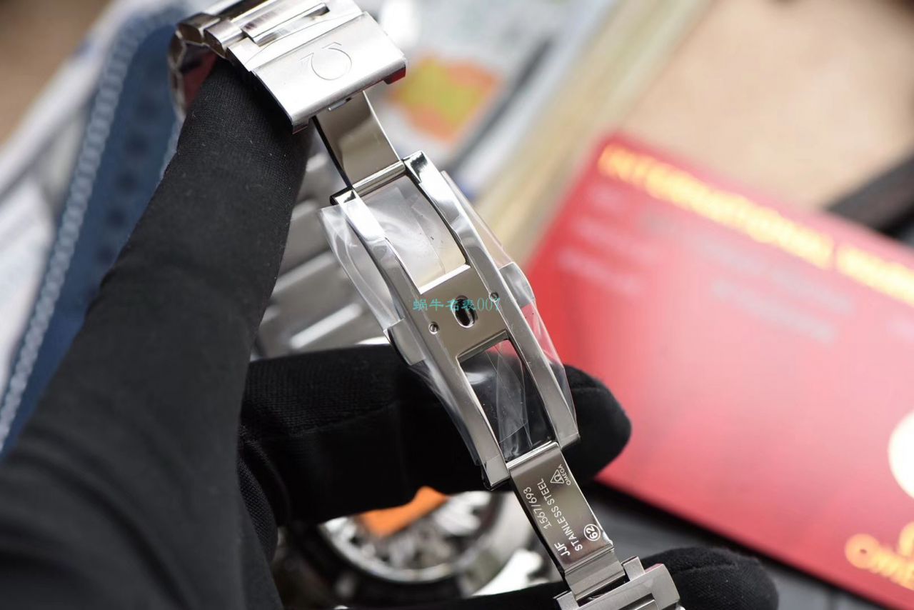 【视频】VS Factory 官网OMEGA Seamaster 150米里约波浪白盘复刻高仿231.10.42.21.02.006 wrist watch  / M691