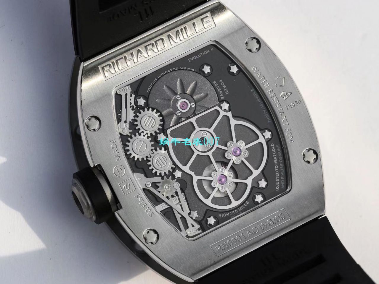 ️JBRICHARD MILLE 复刻高仿RICHARD MILLE RM001真 Tourbillon  wrist watch  / RM 001