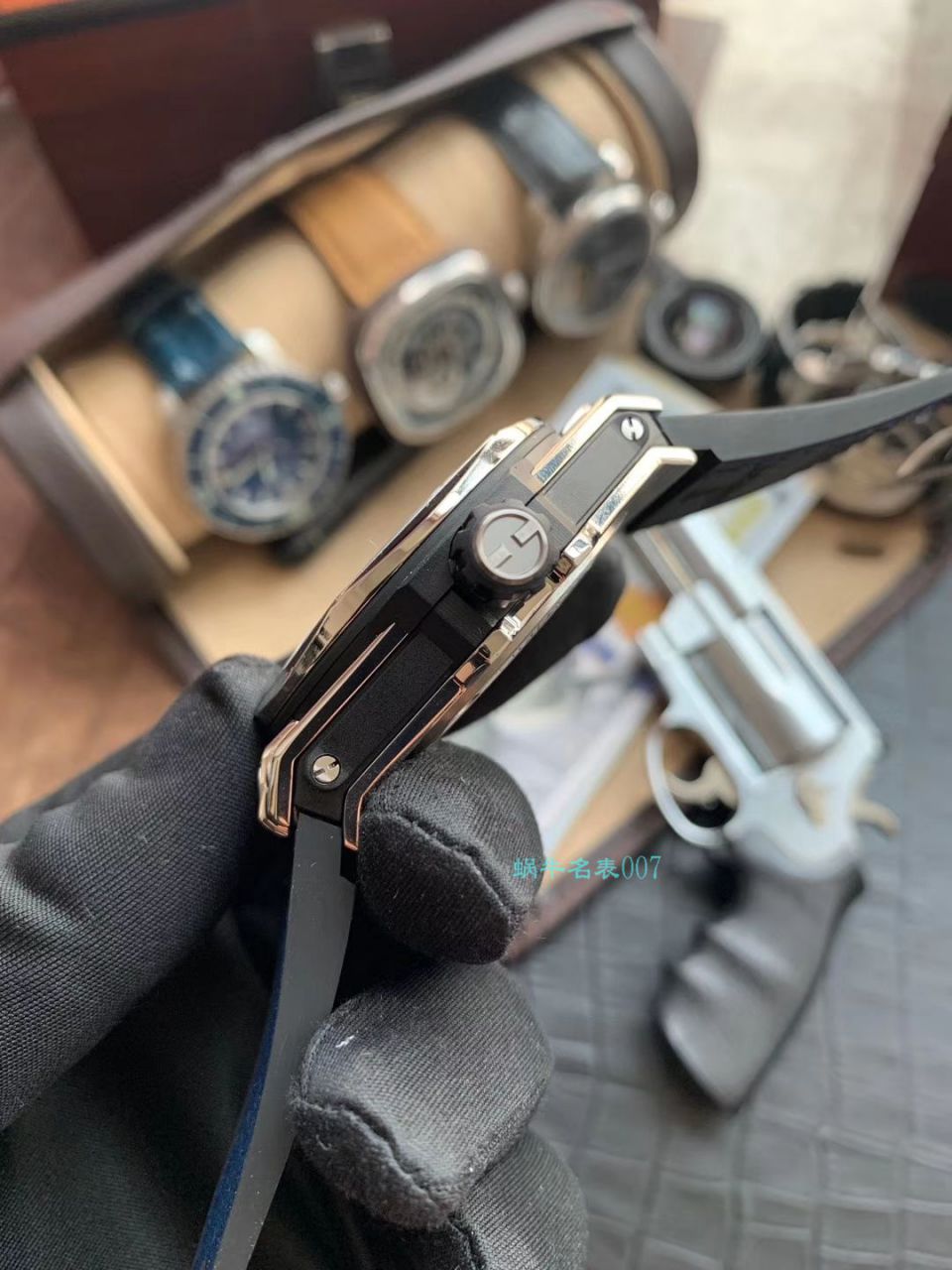 WWF Factory 超A复刻 hublot 高仿刺青BIG BANG系列415.NX.7179.VR.MXM18 wrist watch  / YB079