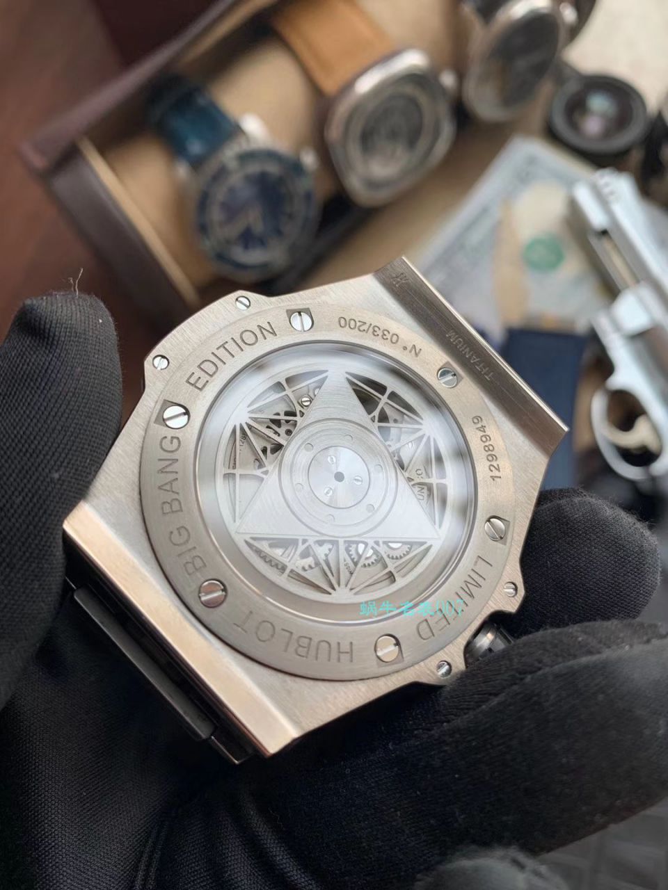 WWF Factory 超A复刻 hublot 高仿刺青BIG BANG系列415.NX.7179.VR.MXM18 wrist watch  / YB079