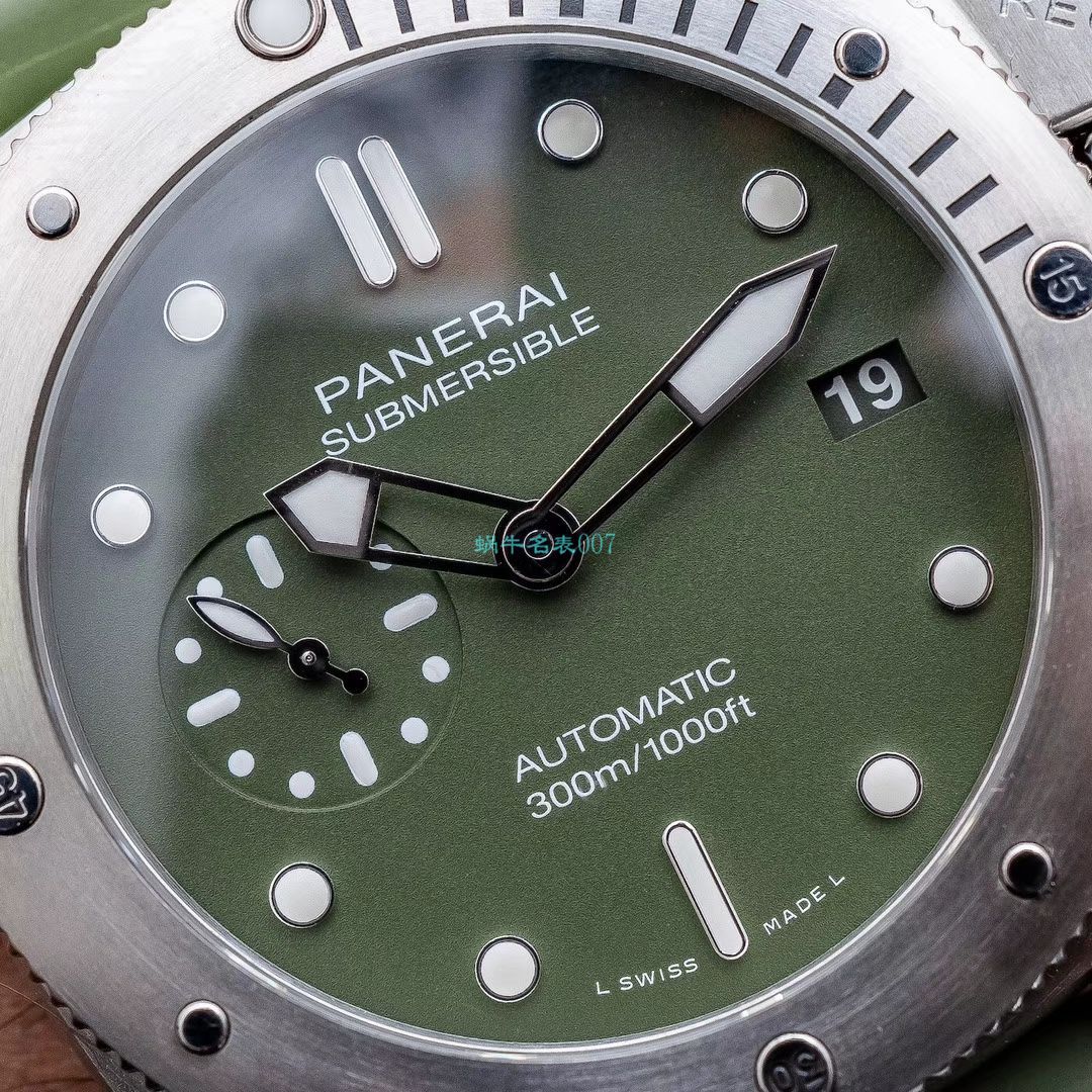 VS Factory 2020新款Panerai 复刻高仿PAM1055绿海魂绿盘42MM亚洲尺寸 / VSPAM1055