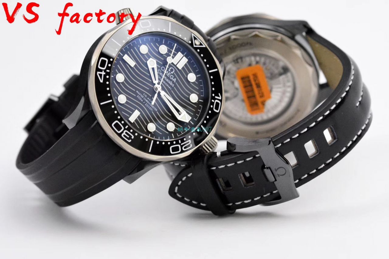 【视频】VS Factory 超A高仿OMEGA Seamaster 300米210.92.44.20.01.001真 Composite  wrist watch  / M692