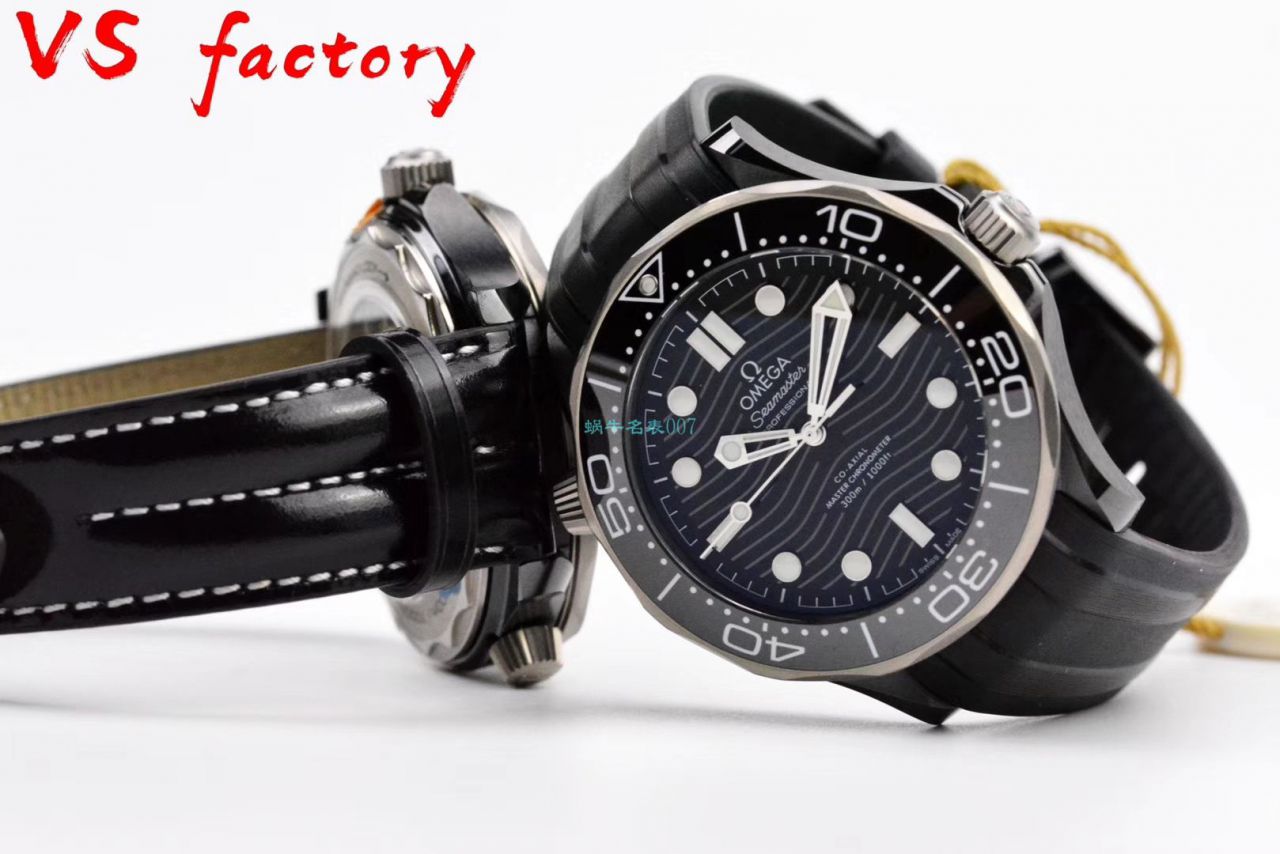 【视频】VS Factory 超A高仿OMEGA Seamaster 300米210.92.44.20.01.001真 Composite  wrist watch  / M692