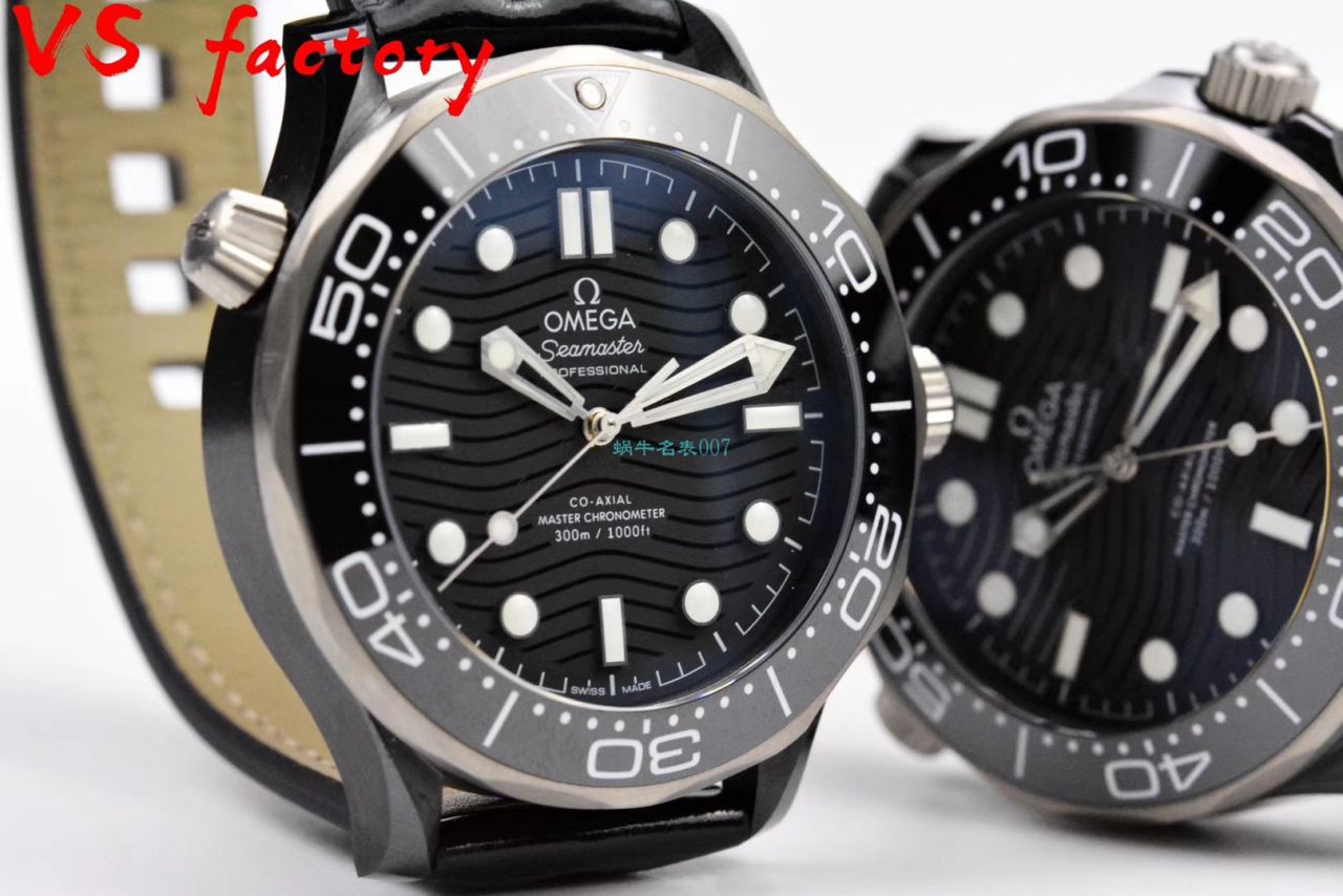 【视频】VS Factory 超A高仿OMEGA Seamaster 300米210.92.44.20.01.001真 Composite  wrist watch  / M692
