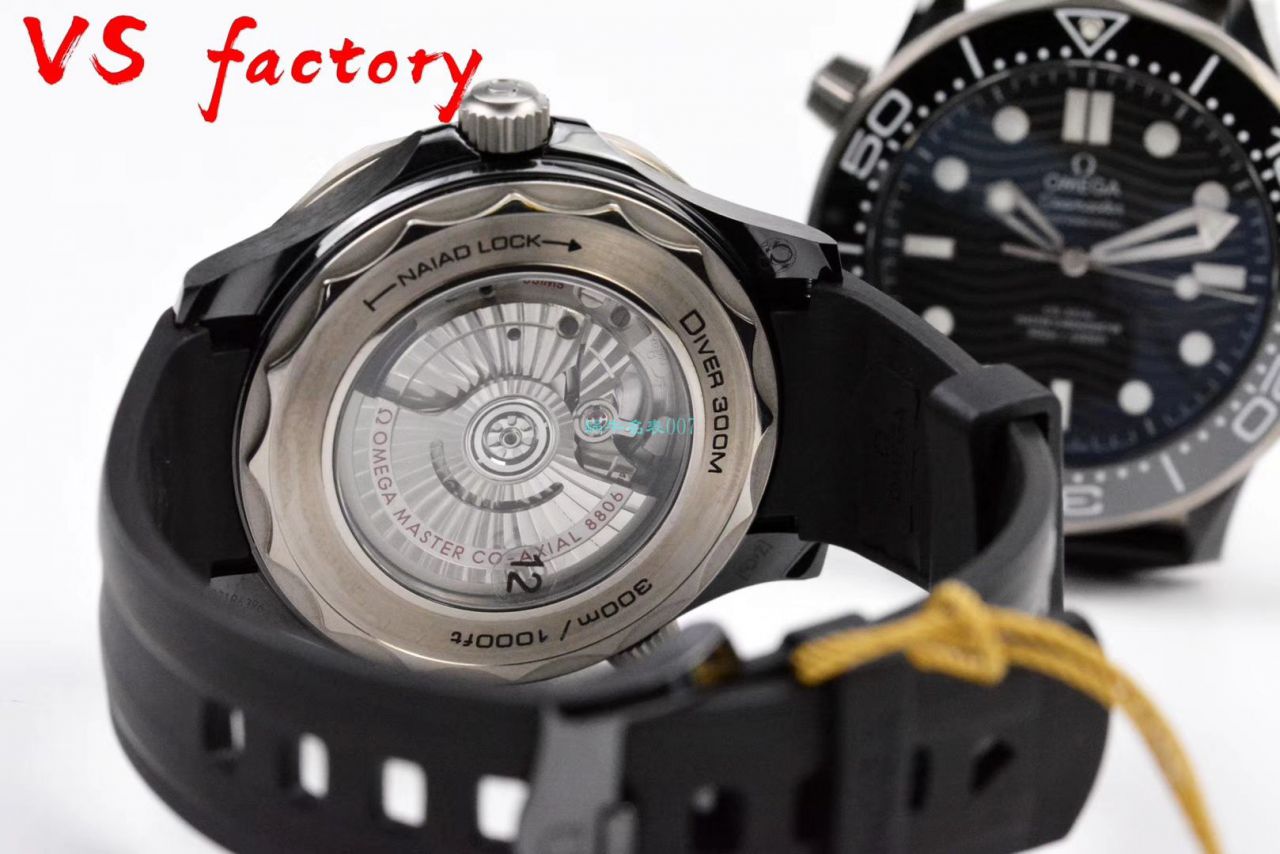 【视频】VS Factory 超A高仿OMEGA Seamaster 300米210.92.44.20.01.001真 Composite  wrist watch  / M692