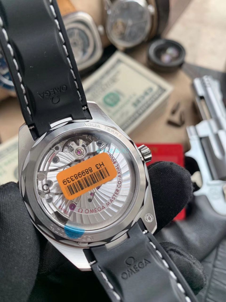 VS Factory OMEGA绿 Seamaster 150米柚木盘复刻高仿220.10.41.21.10.001 wrist watch  / M690