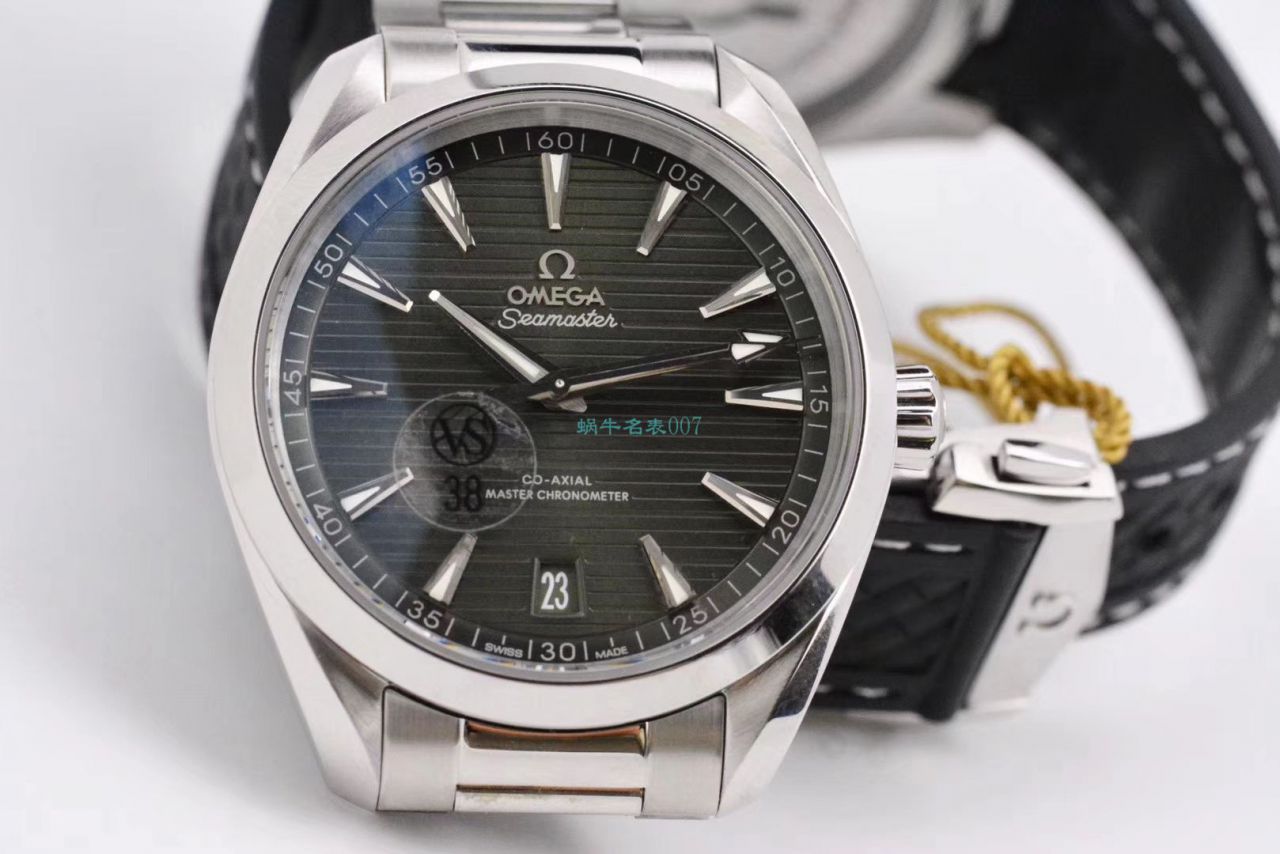 VS Factory OMEGA绿 Seamaster 150米柚木盘 Best 复刻高仿220.13.41.21.10.001 wrist watch  / M693