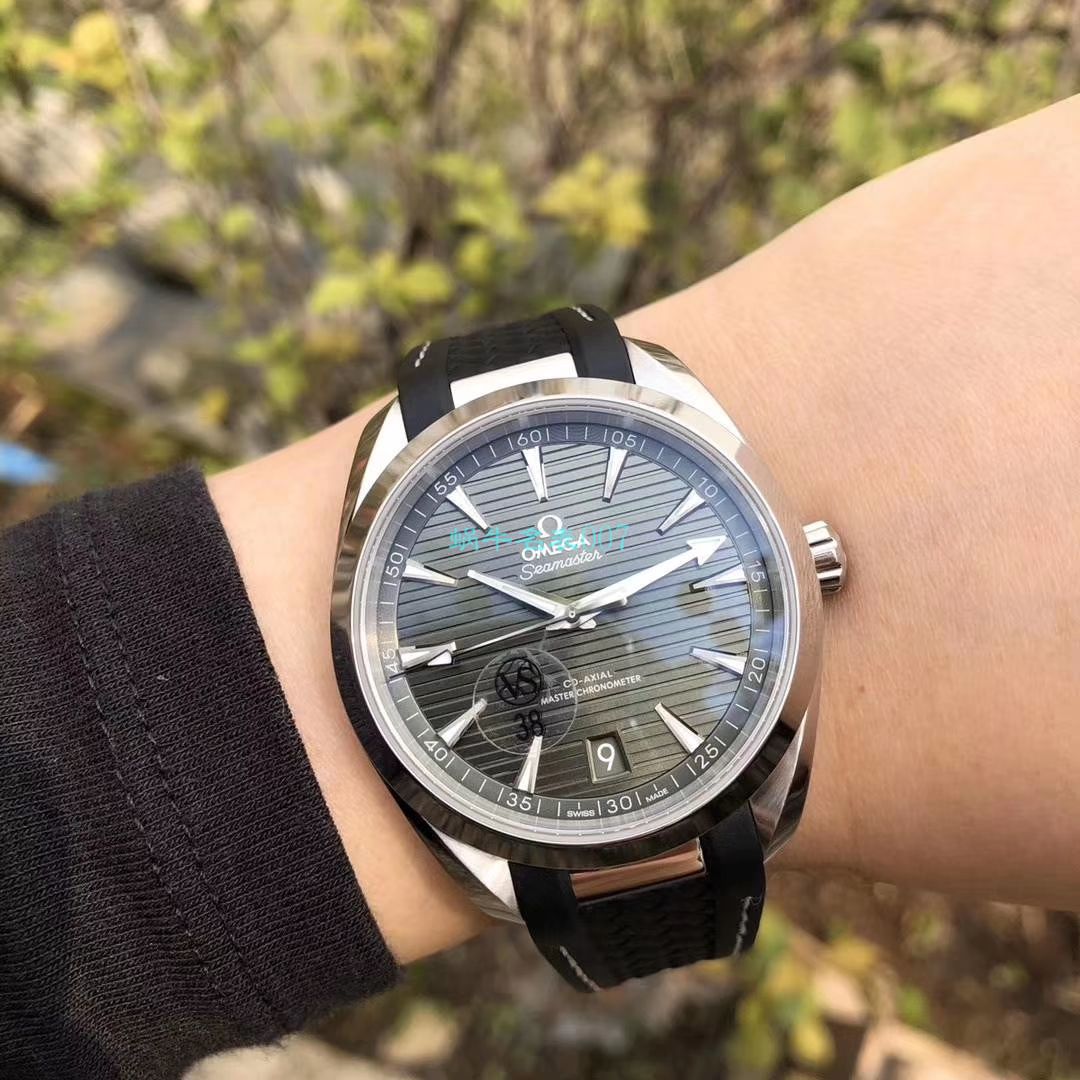VS Factory OMEGA绿 Seamaster 150米柚木盘 Best 复刻高仿220.13.41.21.10.001 wrist watch  / M693