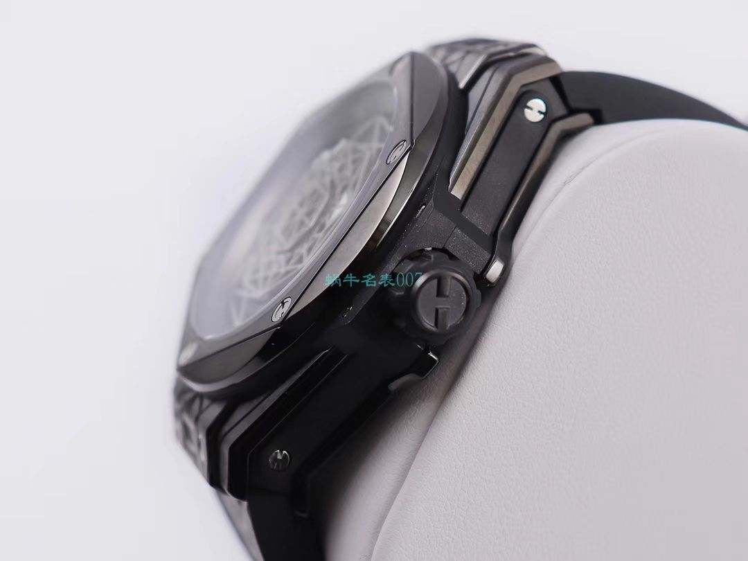 WWF Factory 官网 hublot 复刻高仿SANG BLEU刺青415.NX.7179.VR.MXM18，415.CX.1112.VR.MXM18 wrist watch  / YB081
