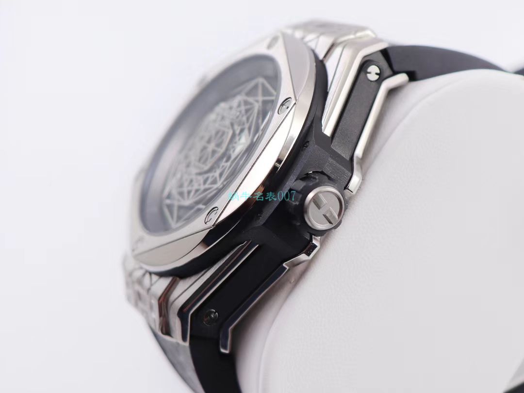 WWF Factory 官网 hublot 复刻高仿SANG BLEU刺青415.NX.7179.VR.MXM18，415.CX.1112.VR.MXM18 wrist watch  / YB081