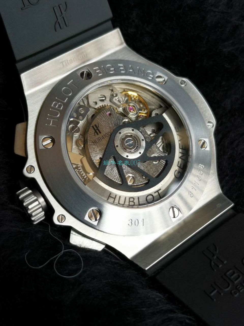 HBBV6 Factory 超A精仿手表 hublot  big bang  carbon fiber 红字限定特别版 wrist watch  / YB083