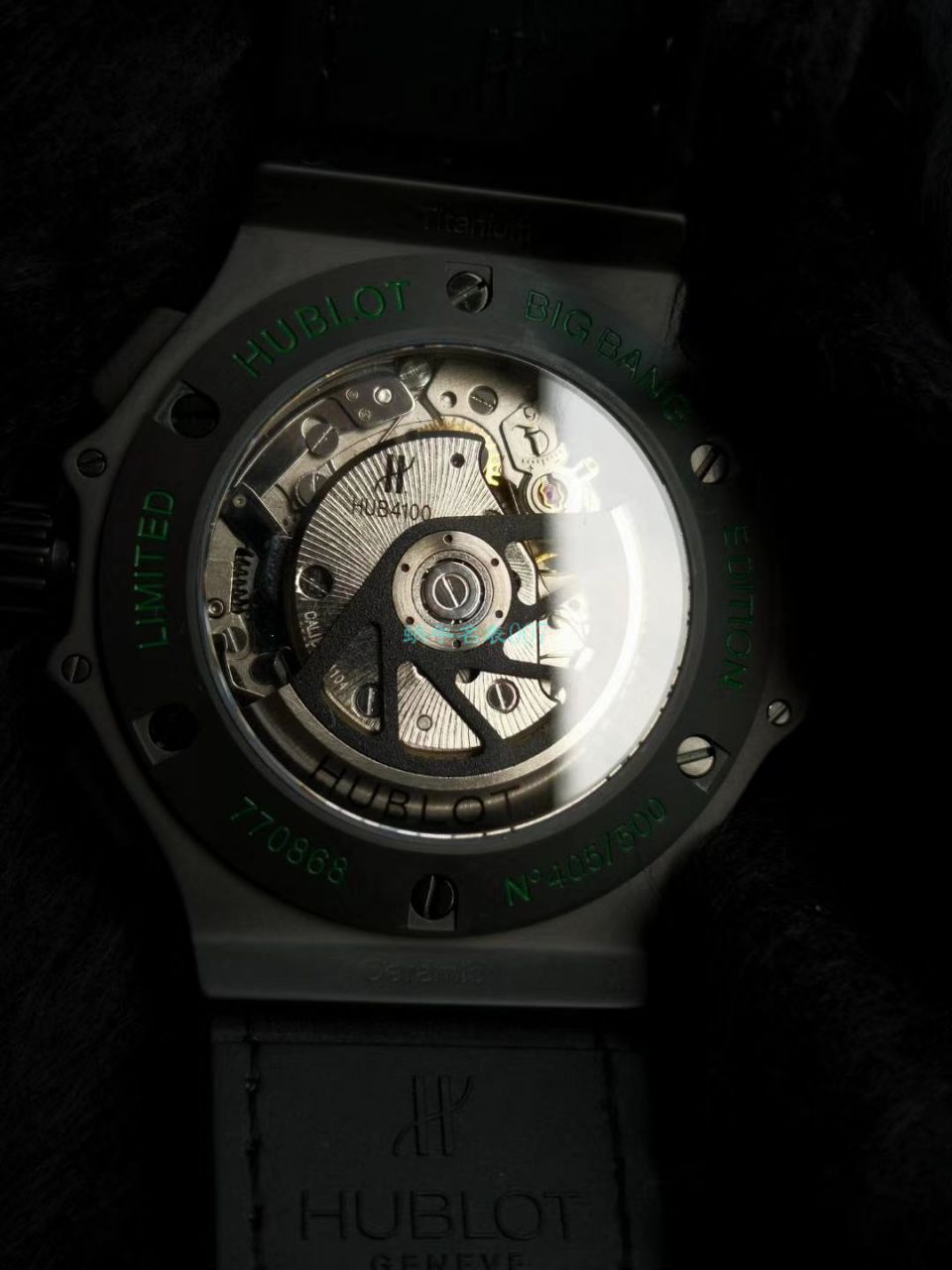 HBBV6 Factory 超A精仿手表 hublot  big bang  carbon fiber 红字限定特别版 wrist watch  / YB083