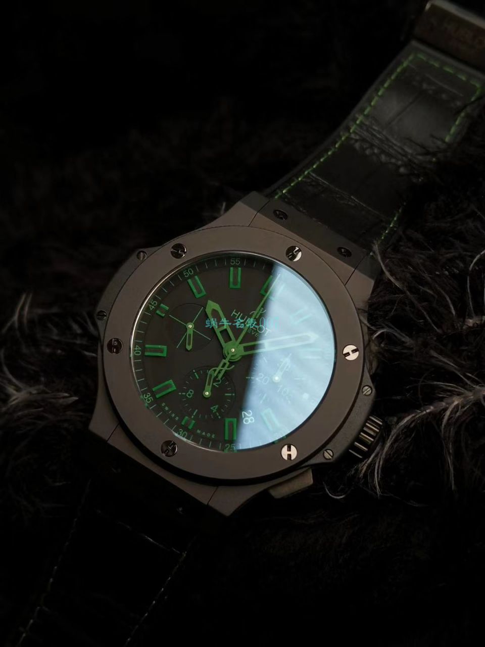V6 Factory  top 复刻 hublot  big bang 全 Composite 301.CI.1190.GR.ABG11 wrist watch  / YB082