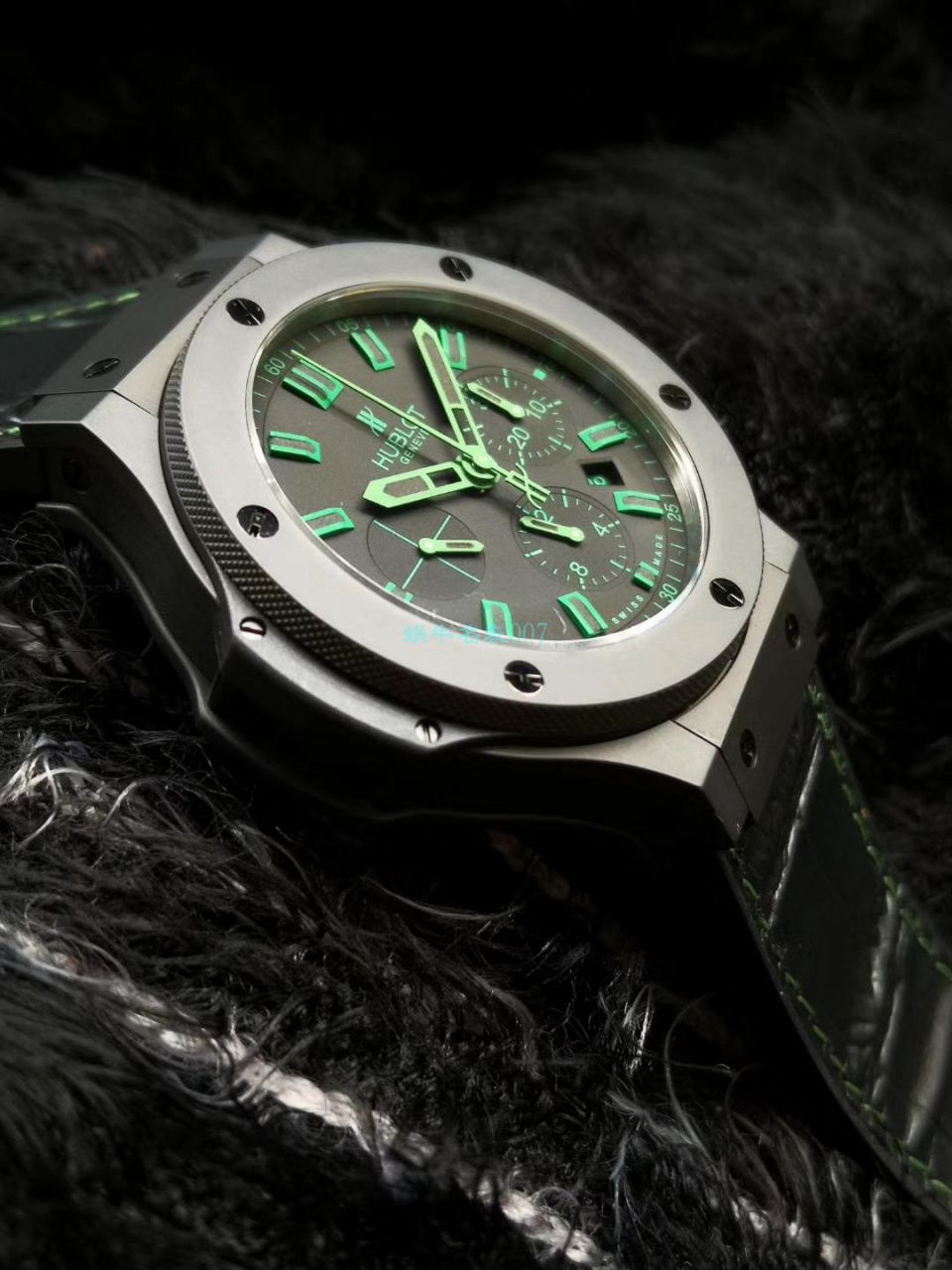 V6 Factory  top 复刻 hublot  big bang 全 Composite 301.CI.1190.GR.ABG11 wrist watch  / YB082