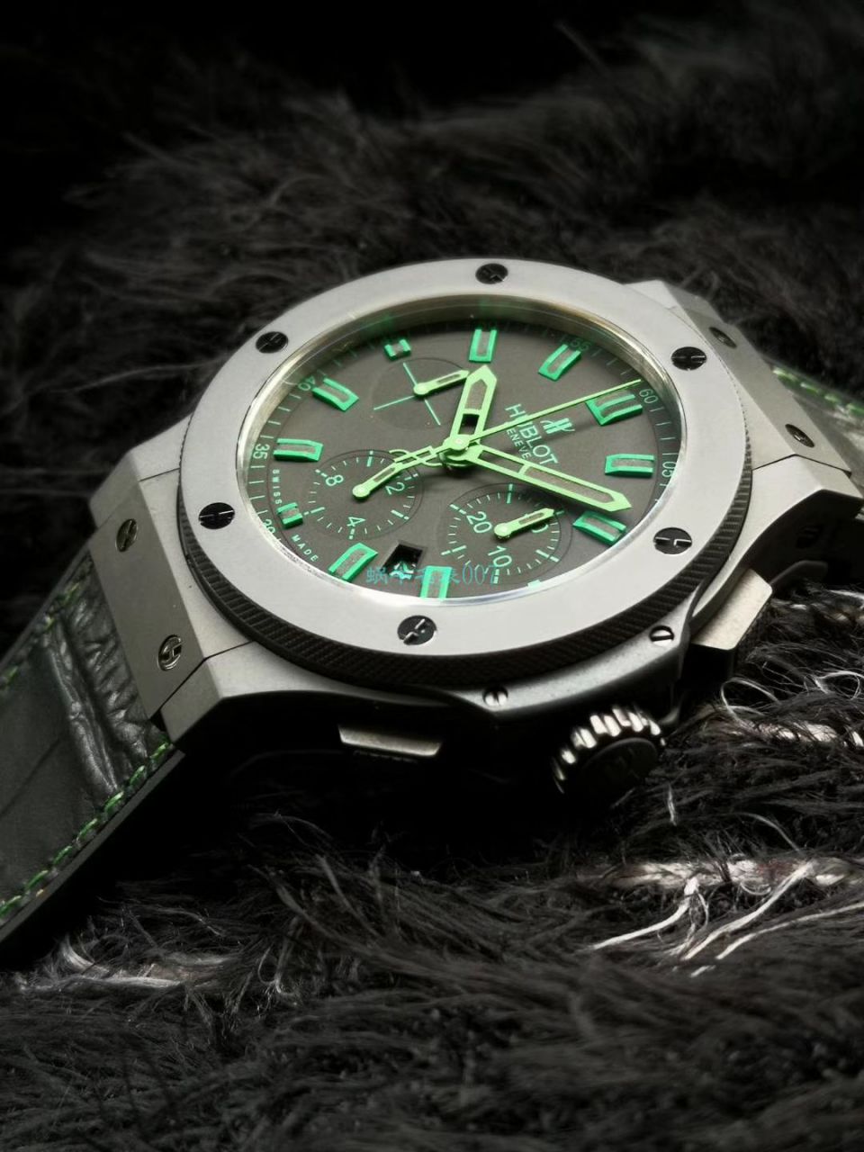 V6 Factory  top 复刻 hublot  big bang 全 Composite 301.CI.1190.GR.ABG11 wrist watch  / YB082