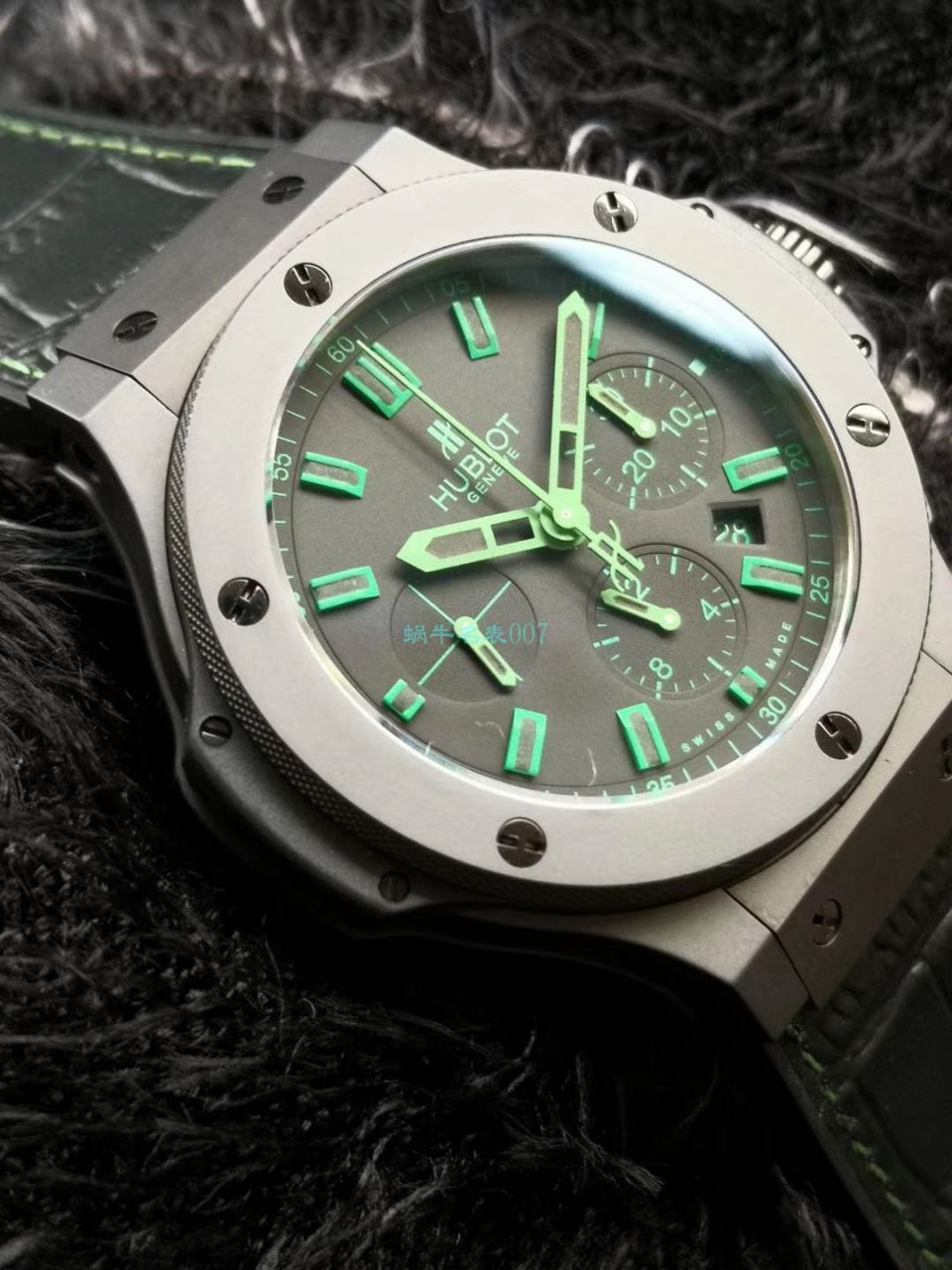 V6 Factory  top 复刻 hublot  big bang 全 Composite 301.CI.1190.GR.ABG11 wrist watch  / YB082
