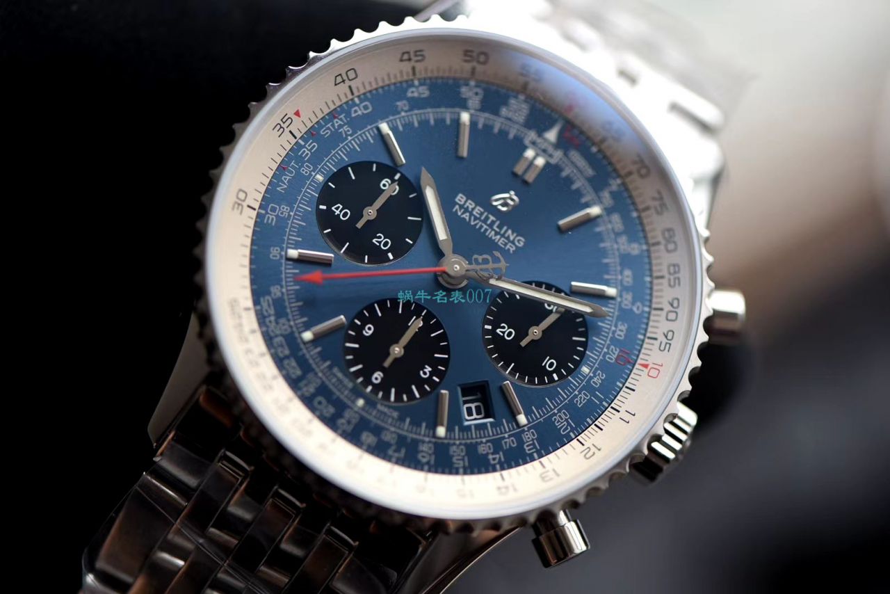  Video analysis GF Factory  top 复刻高仿手表 Breitling 航空计时1系列AB0121211C1A1 wrist watch  / BL161