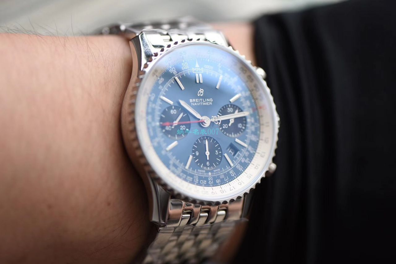  Video analysis GF Factory  top 复刻高仿手表 Breitling 航空计时1系列AB0121211C1A1 wrist watch  / BL161