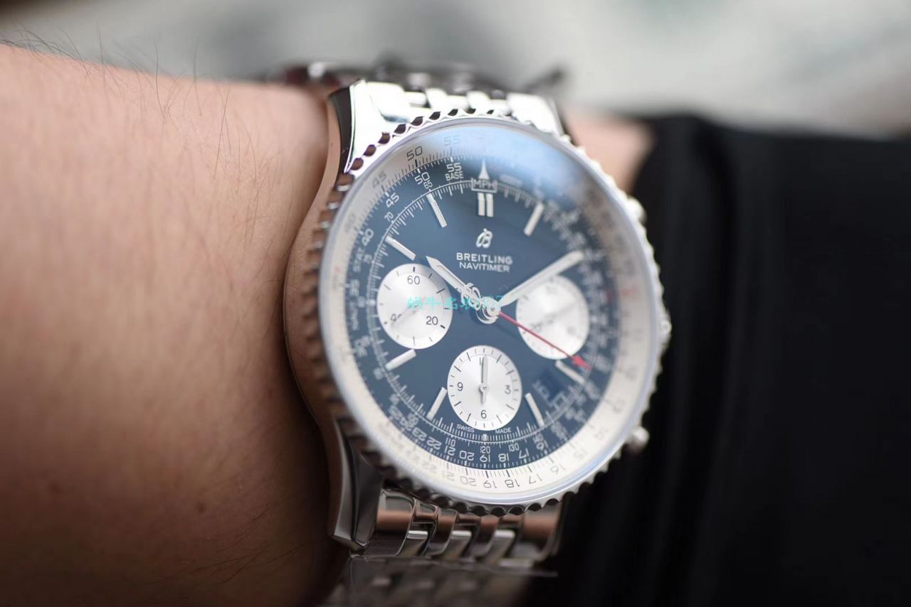  Video analysis GF Factory  top 复刻高仿手表 Breitling 航空计时1系列AB0121211C1A1 wrist watch  / BL161