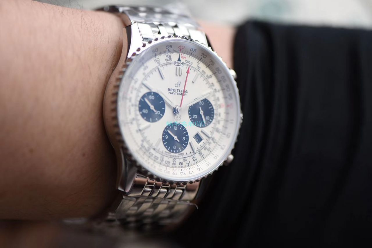  Video analysis GF Factory  top 复刻高仿手表 Breitling 航空计时1系列AB0121211C1A1 wrist watch  / BL161