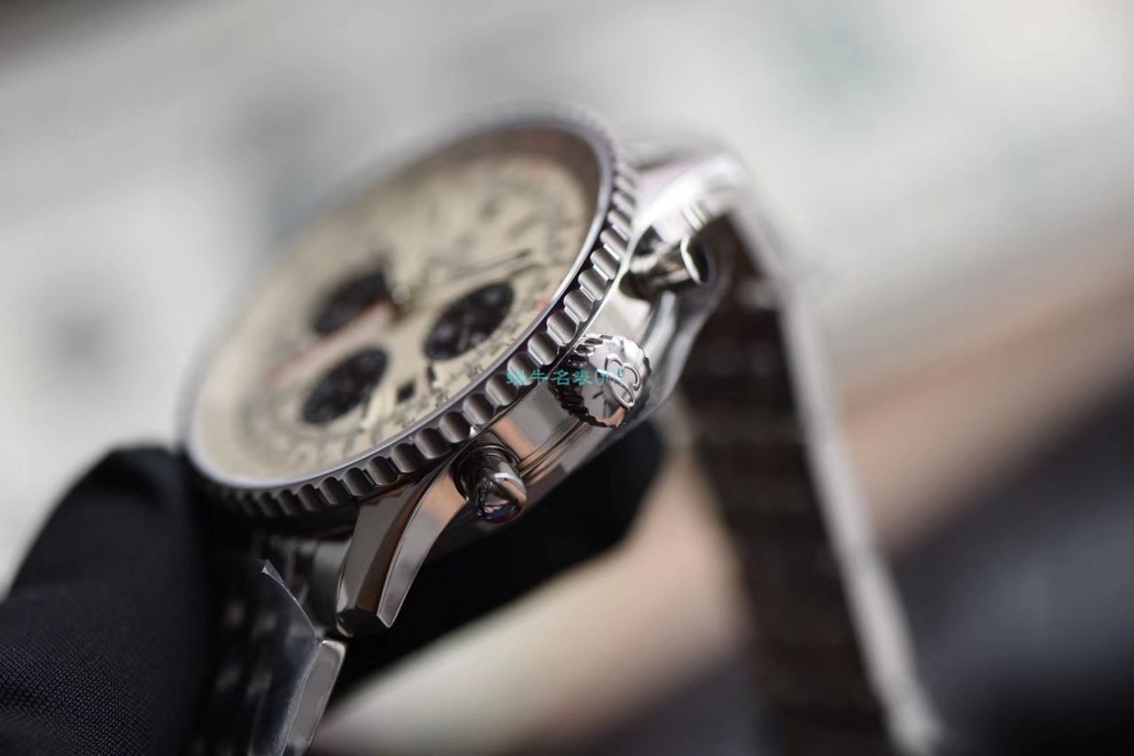  Video analysis GF Factory 超A高仿手表 Breitling 航空计时 B01计时43系列AB0121211G1A1 wrist watch  / BL163