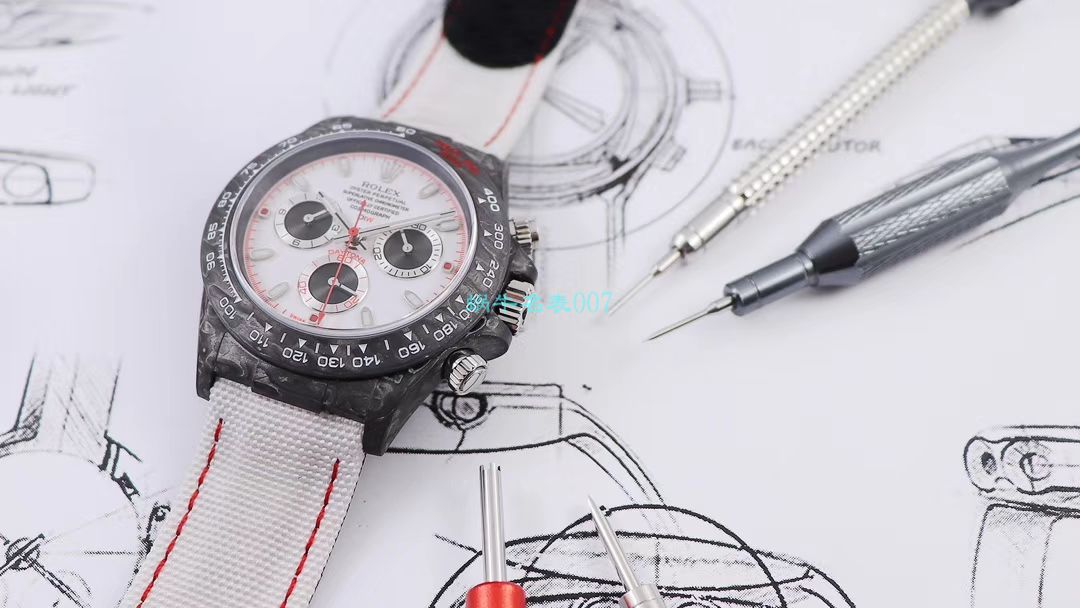 WWF Factory 官网新品发布 Rolex 最新DIW团队改装 carbon fiber  Ditongna  wrist watch  / R579