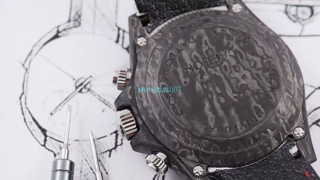 WWF Factory 官网新品发布 Rolex 最新DIW团队改装 carbon fiber  Ditongna  wrist watch  / R579