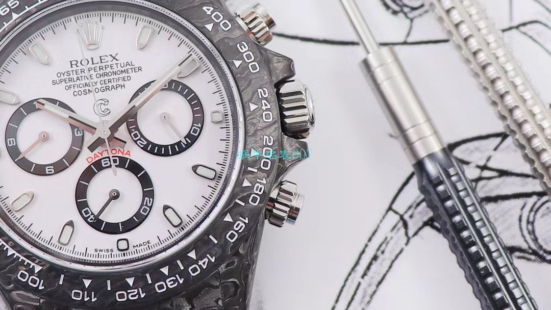WWF Factory 官网新品发布 Rolex 最新DIW团队改装 carbon fiber  Ditongna  wrist watch  / R579