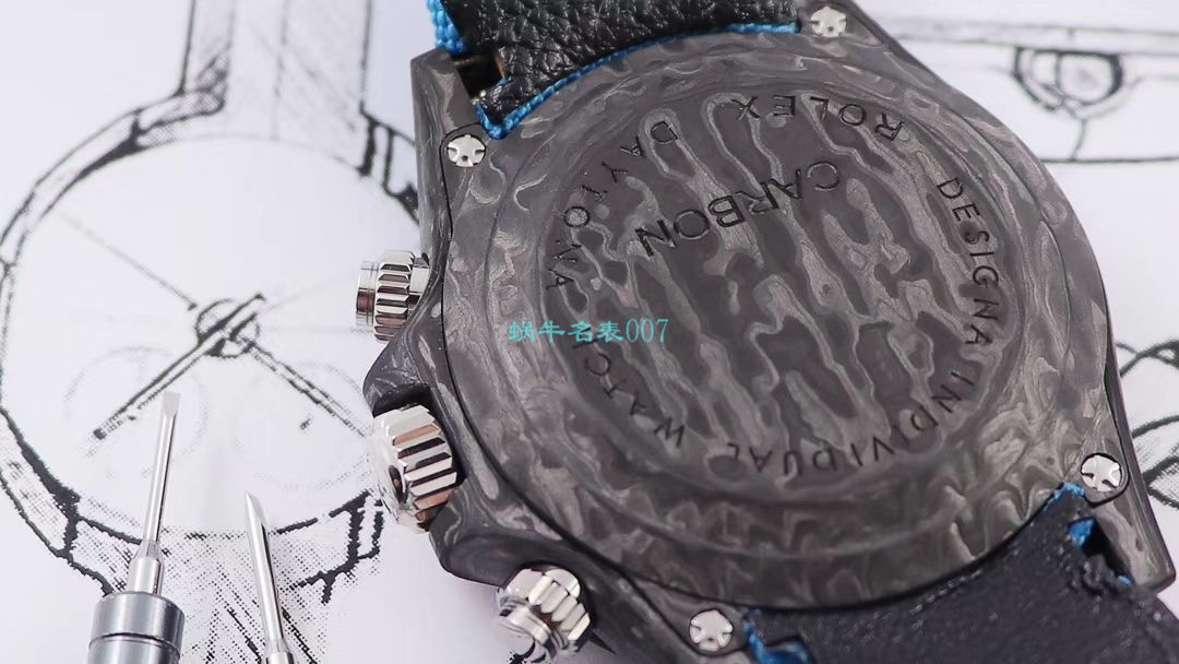 WWF Factory 官网新品发布 Rolex 最新DIW团队改装 carbon fiber  Ditongna  wrist watch  / R579