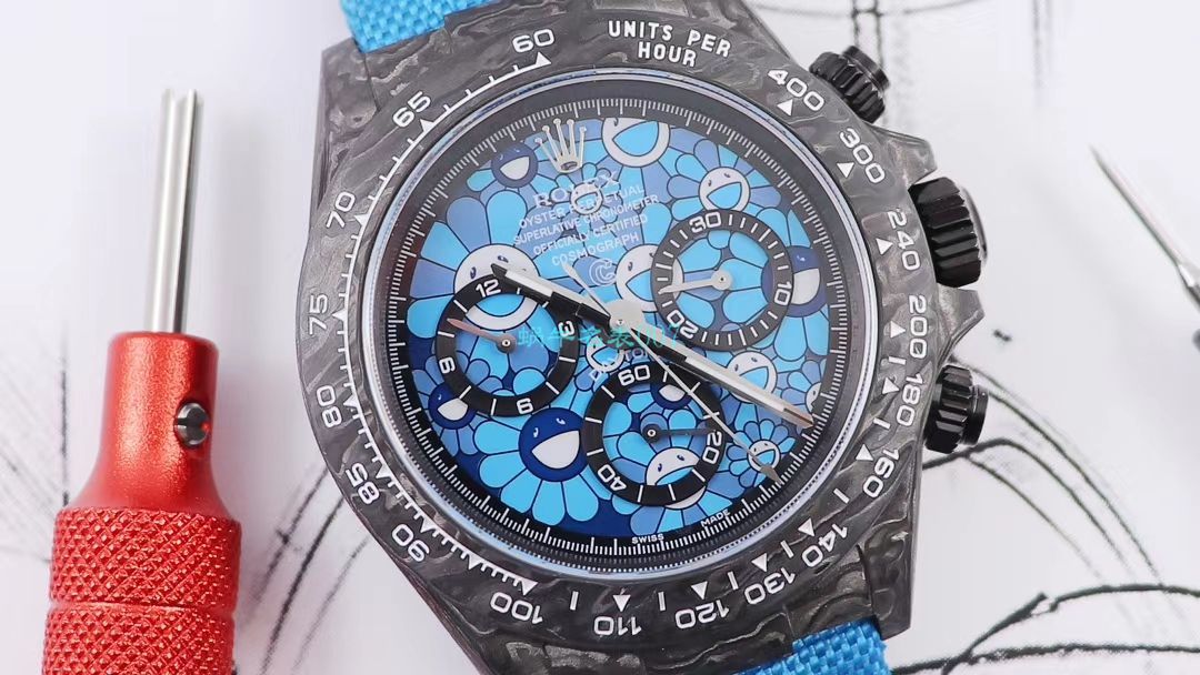 WWF Factory 官网新品发布 Rolex 最新DIW团队改装 carbon fiber  Ditongna  wrist watch  / R579