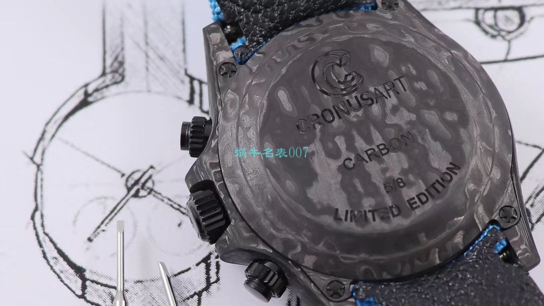 WWF Factory 官网新品发布 Rolex 最新DIW团队改装 carbon fiber  Ditongna  wrist watch  / R579
