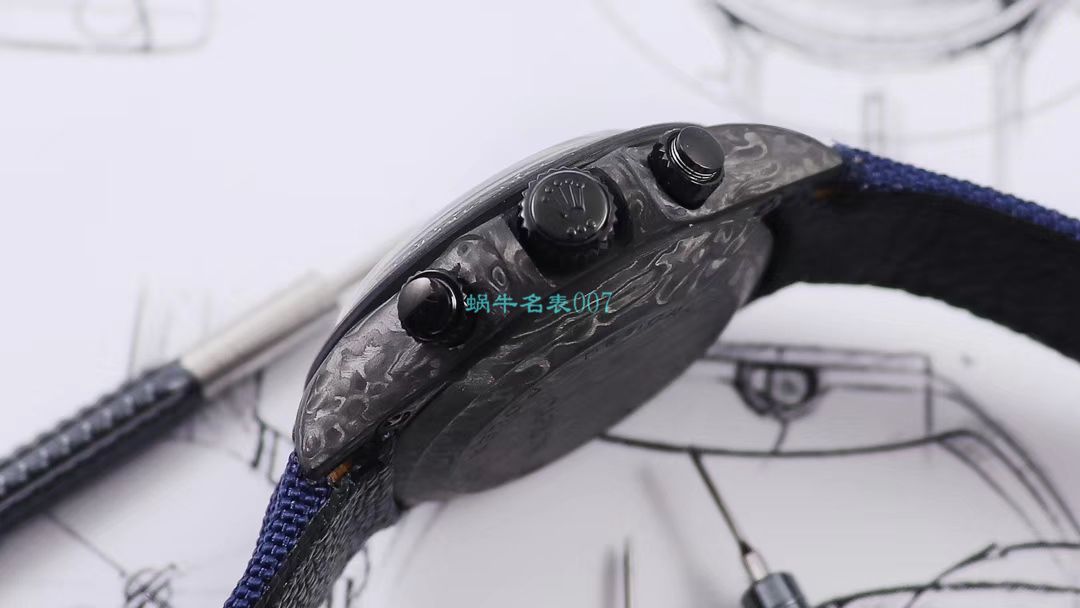 WWF Factory 官网新品发布 Rolex 最新DIW团队改装 carbon fiber  Ditongna  wrist watch  / R579