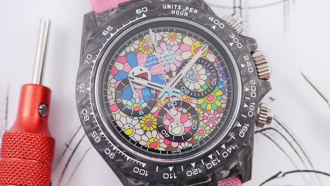 WWF Factory 官网新品发布 Rolex 最新DIW团队改装 carbon fiber  Ditongna  wrist watch  / R579