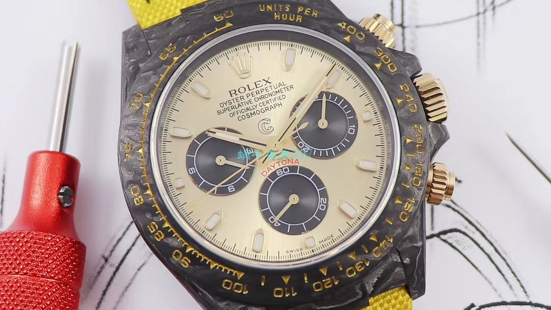 WWF Factory 官网新品发布 Rolex 最新DIW团队改装 carbon fiber  Ditongna  wrist watch  / R579
